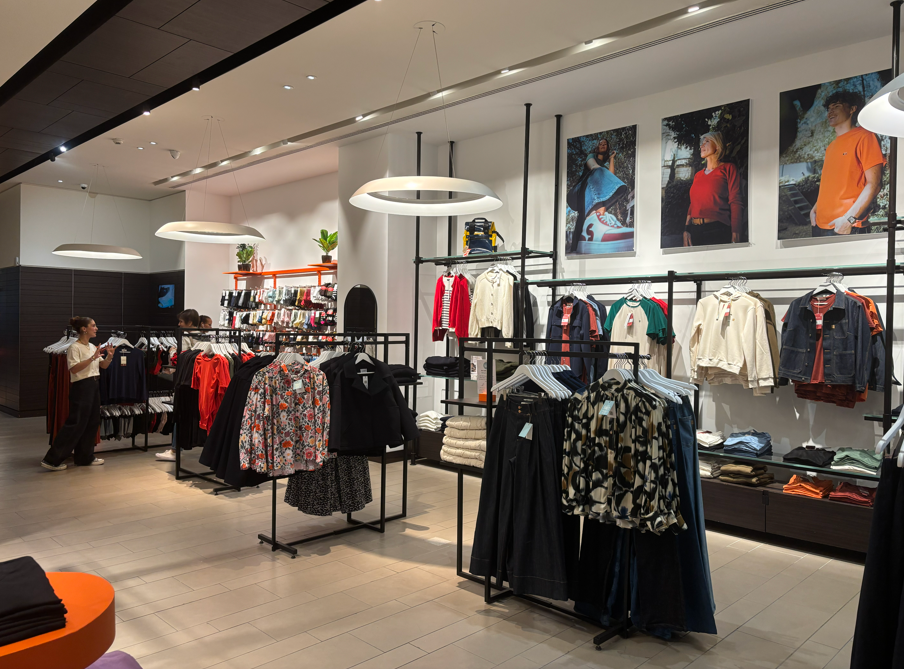 Intérieur du concept-store Valeur Ajoutée