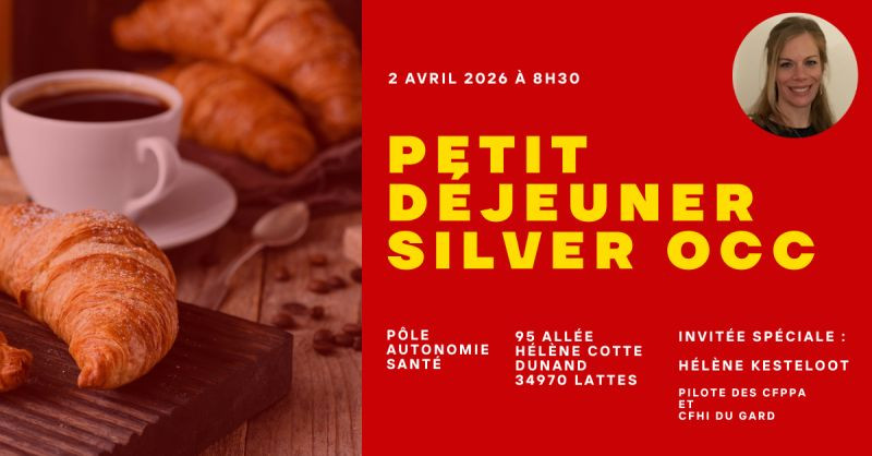 Invitation Petit Déjeuner Silver Occ