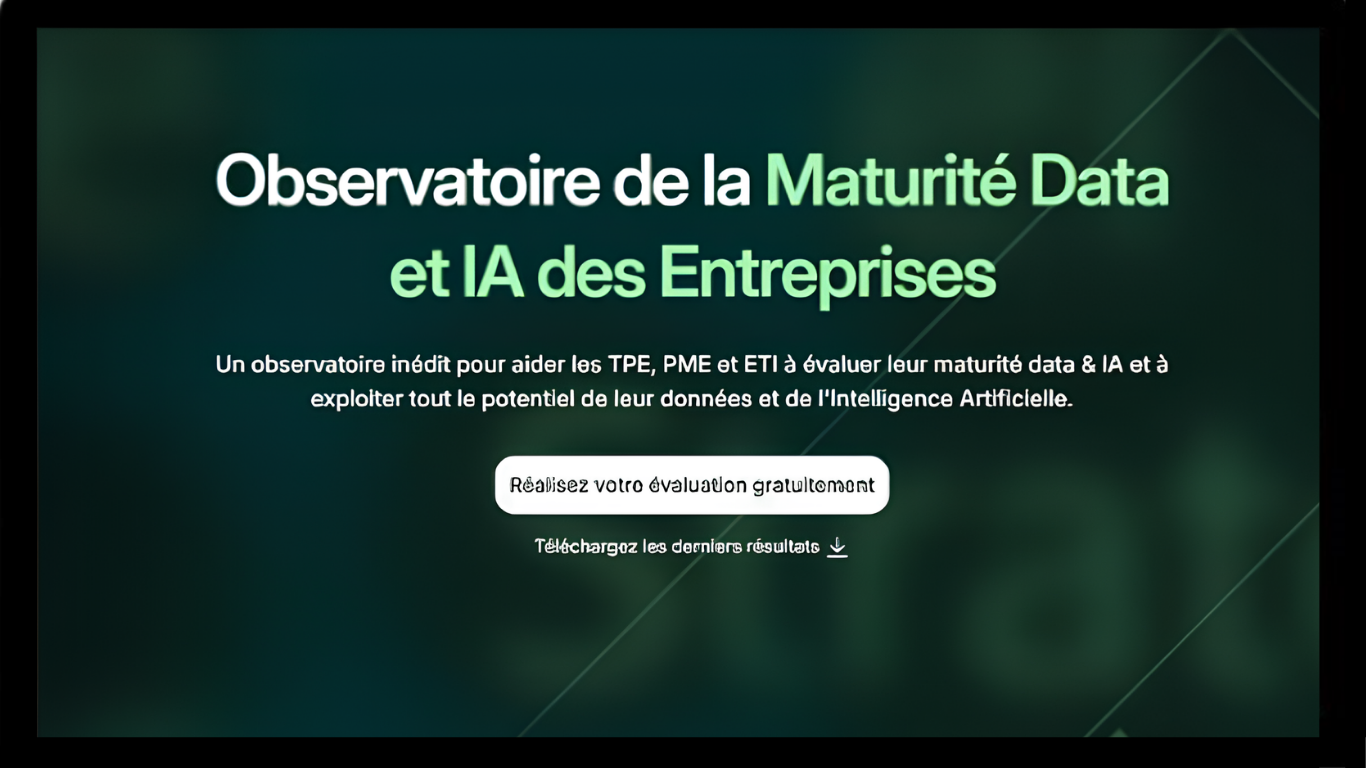 Observatoire de la maturité Data et IA des entreprises