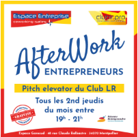 Afterwork Pitch Elevator Club LR tous les 2èmes jeudis du mois