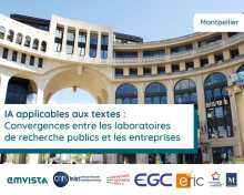 Journée  IA applicables aux textes 