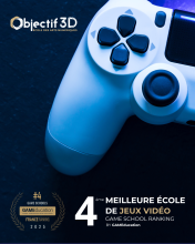 objectif 3D -  école des arts numériques