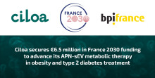Ciloa secures €6.5M in France 2030 funding to advance its APN-sEV metabolic therapy