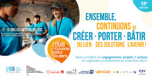 J'organise un événement dans le cadre du Mois de l'ESS 2025