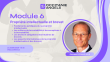 affiche de la formation 6 sur Propriété intellectuelle et brevet