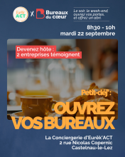 Ouvrez vos bureaux