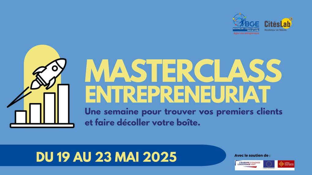 Masterclass entrepreneuriat CitésLab / BGE