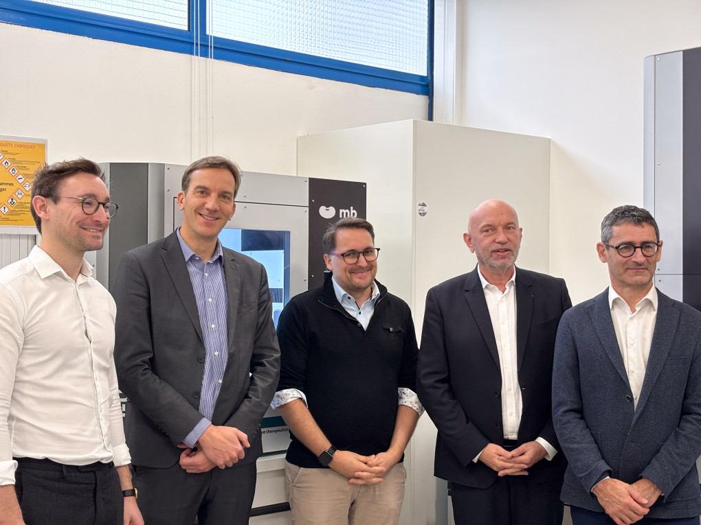 De gauche à droite : Stéphane Roulon, Frédéric Rimattei, Ian Soulairol, Philippe Augé, Philippe Combette