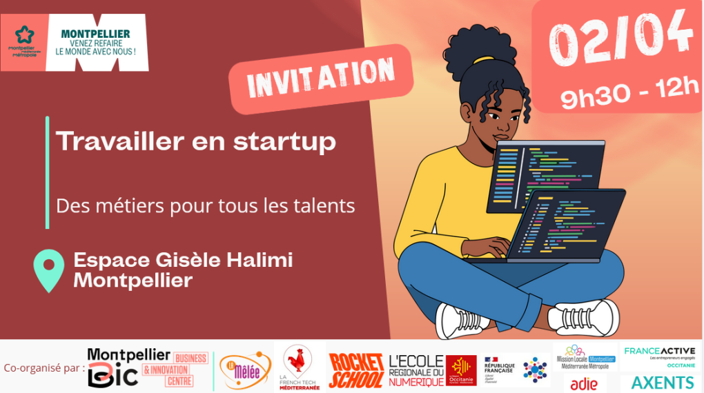 Evénement du BIC "Les métiers dans les startups"